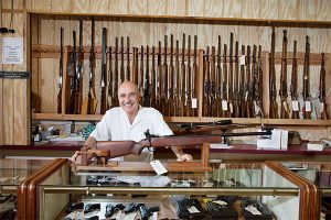 a gun store